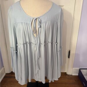 Light Blue Women's Top
